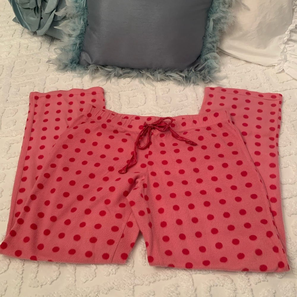 Pink Polka Dot PJ Bottoms